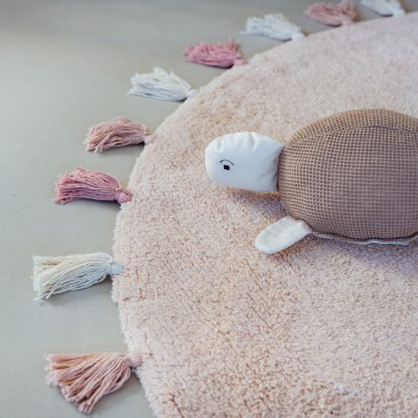 Tapis Petit Teppich Sara Pink 130x130 