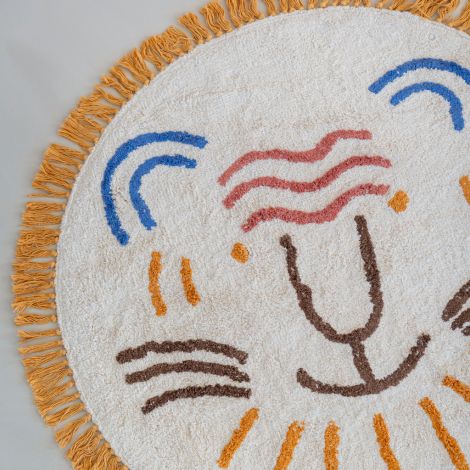 Tapis Petit Teppich Lion Leo 100x100 