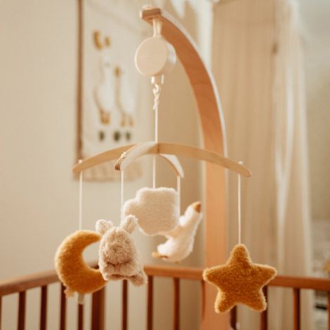 Little Dutch Holz-Musikmobile Newborn Naturals 