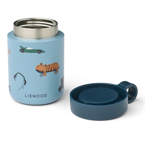 LIEWOOD Isoliergefäß Kiani Fun / Beach blue 