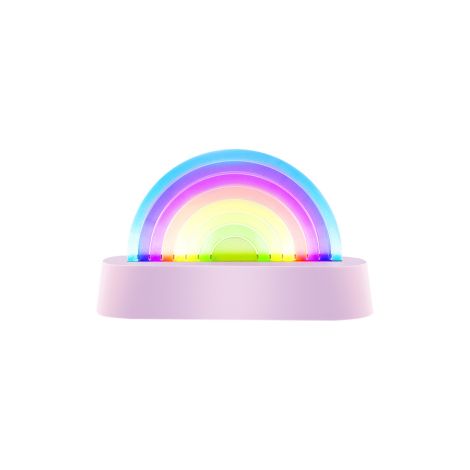Lalarma Lampe Dancing rainbow klangreaktiv Purple 