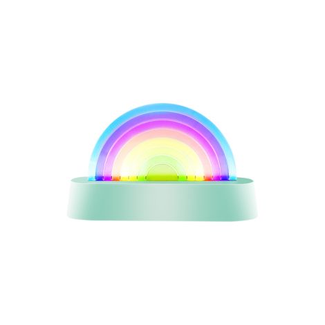 Lalarma Lampe Dancing rainbow klangreaktiv Mint 