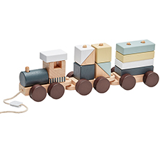 Kids Concept Zug mit Holzklötzen