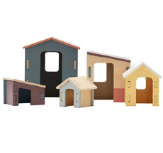 Kids Concept Haus aus Holz 5er-Set