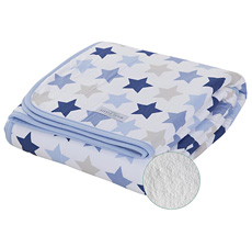 Little Dutch Bettdecke Pure & Soft Mixed Stars Blue