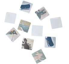 Sebra Memory Dino/Arctic Animals