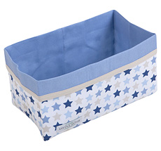Little Dutch Stoffkörbchen Groß Mixed Stars Blue
