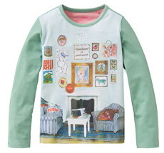 Oilily Shirt Tip Hellblau