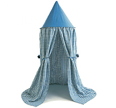 Win Green Zimmerzelt Blue Gingham