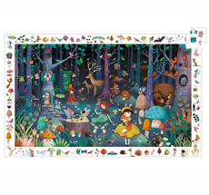 Djeco Entdecker Puzzle Enchanted Forest