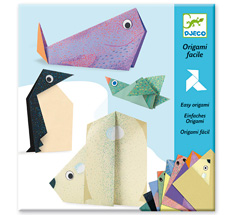 Djeco Origami Bastelset Tiere der Antarktis