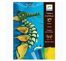 Djeco Metallbilder Drachen