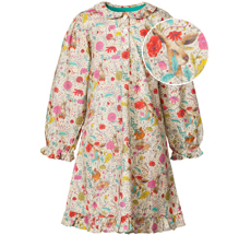 Room Seven Nachthemd Nine Forrest Print Beige