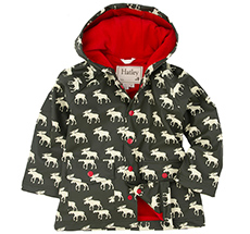 Hatley Kinder Regenjacke Grey Moose