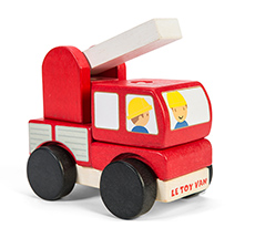 Le Toy Van Feuerwehrwagen Steckspiel