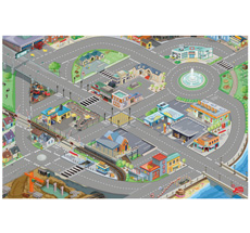 Le Toy Van Spielteppich Auto