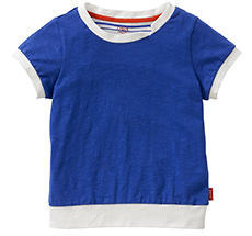 Oilily T-Shirt Tonijntje Slub Jersey Blue