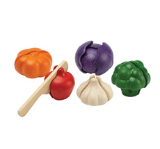 PlanToys Gemüse 5-farbiges-Set