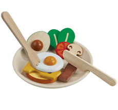 PlanToys Frühstück-Set 12-teilig