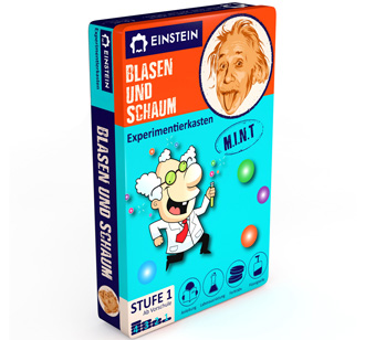 Einstein Experimentierkasten Blasen und Schaum 