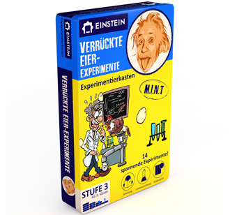 Einstein Experimentierkasten Verrückte Eier-Experimente 
