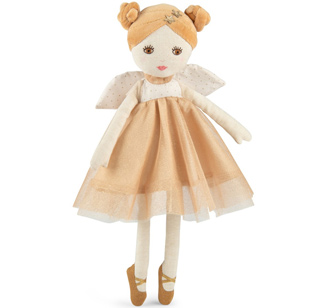 Moulin Roty Puppe Fee Mélusine gold