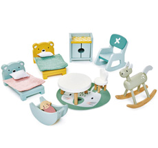 Tender Leaf Toys Kinderzimmer für Puppenhaus