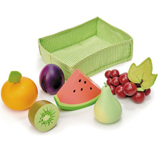 Tender Leaf Toys Früchte für Marktstand