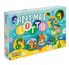 Petit Monkey Lotto-Spiel Tiere