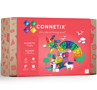 Connetix Magnetbausteine Rainbow Mega Pack 212-teilig
