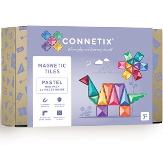 Connetix Magnetbausteine Pastel Mini Pack 32-teilig