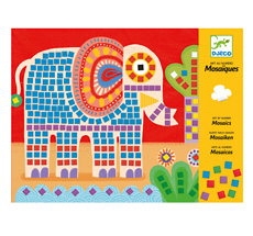 Djeco Mosaik Elefant & Schnecke