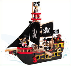 Le Toy Van Barbarossa Piratenschiff