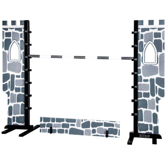 by ASTRUP Hobby Horse Sprunghindernis Jump  Castle