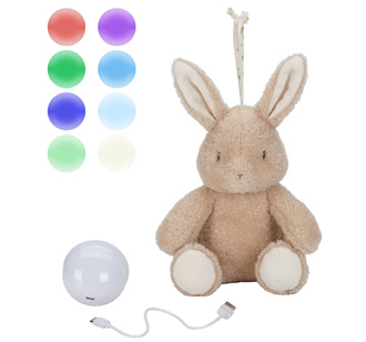 Little Dutch Kuschel-Hase Licht & Sound