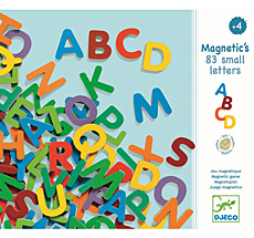 Djeco Magnetspiel 83 Buchstaben 