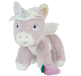 Olli Ella Stofftier Dinkum Unicorn Glimmer Lilac