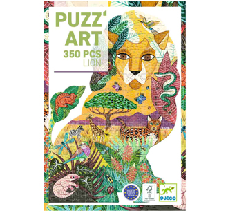 Djeco Puzzle: Puzz'Art Löwe - 350 Teile