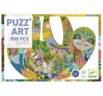 Djeco Puzzle Puzz'Art Faultier - 500 Teile