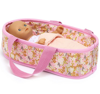 Djeco POMEA Puppe Mini Barbara inkl. Bett