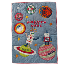 Room Seven Quilt "Robots are Cool" 90x120