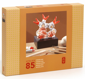 Djeco Atelier 85 Modellieren Koralle