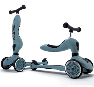 Scoot and Ride 2in1 Kickboard Highwaykick 1 steel