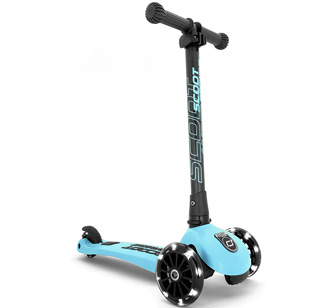 Scoot and Ride Kickboard Highwaykick 3 LED blueberry