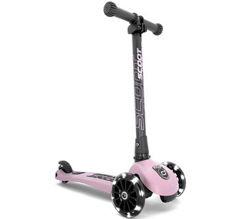 Scoot and Ride Kickboard Highwaykick 3 LED rose