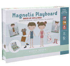 Little Dutch Magnet-Puzzle Jim & Rosa