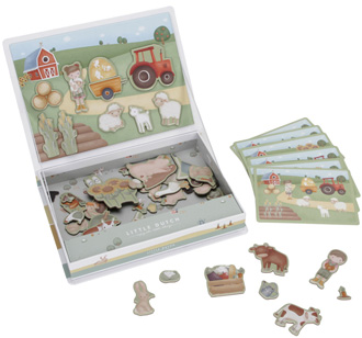 Little Dutch Magnet Puzzle Little Farm