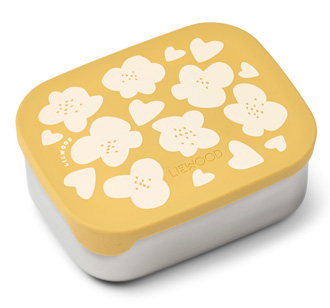 LIEWOOD Brotdose Lunchbox Arthur Flower / Lemon yellow