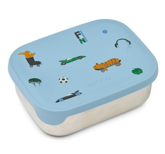 LIEWOOD Brotdose Lunchbox Arthur Fun / Beach blue