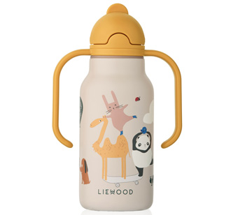 LIEWOOD Trinkflasche Kimmie 250 ml Around the world / Sandy